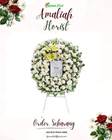 Krans Bunga Duka Kota Tulungagung